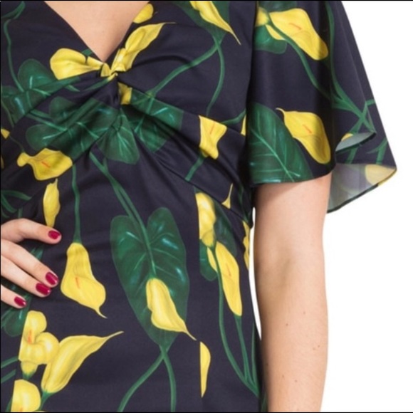 Voodoo Vixen Tulisa Calla Lily Maxi Dress - Picture 2 of 5